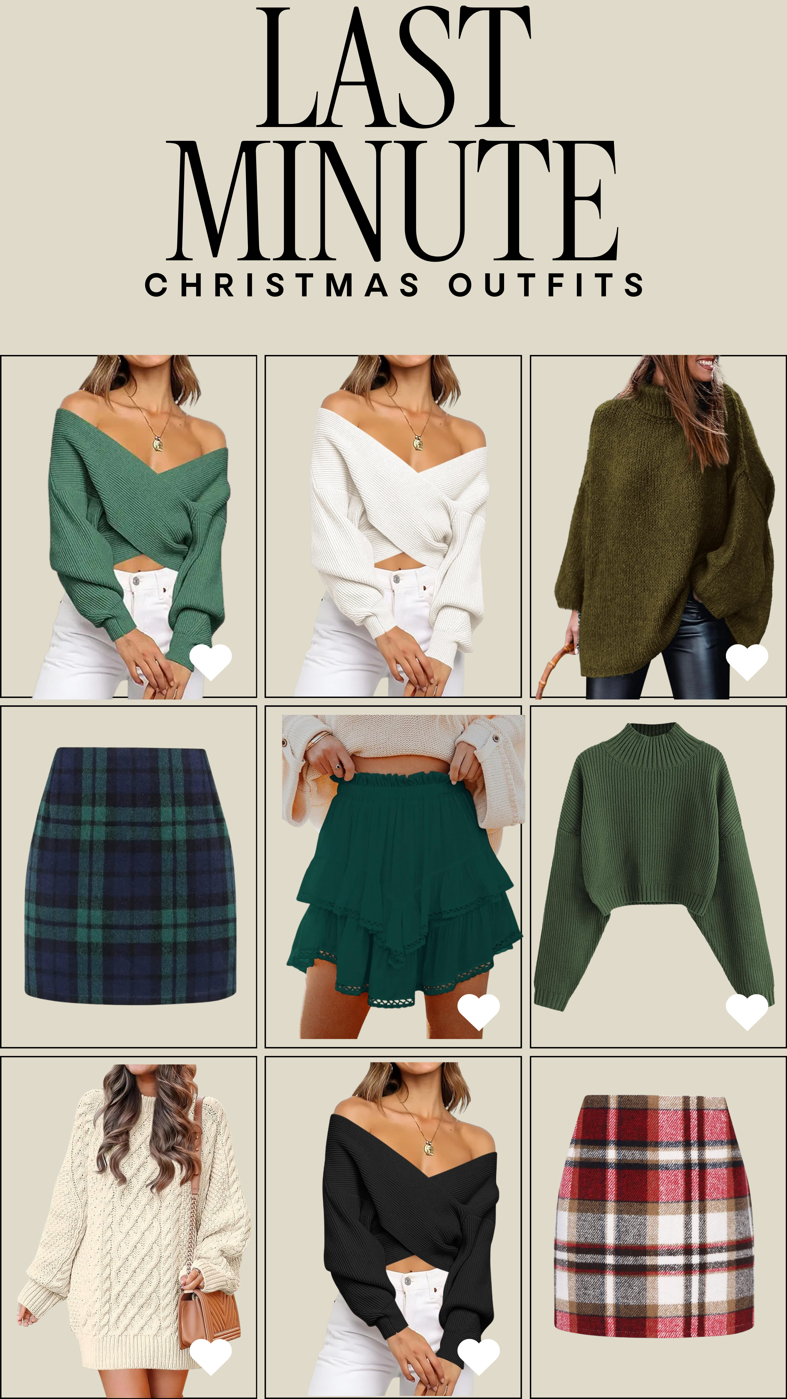 Last minute Christmas outfits!

last minute outfits, holiday outfits, christmas outfits 

 #LTKGiftGuide #LTKHoliday #LTKFindsUnder100