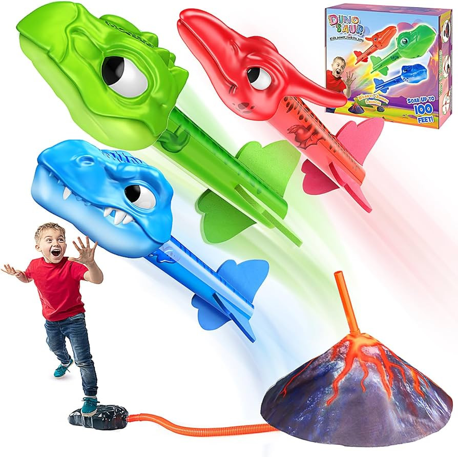 Anginne Dinosaur Toys for 3-8 Years Old Boys, Garden Games Toys 3-10 Years Old Boys Girls Gifts f... | Amazon (UK)