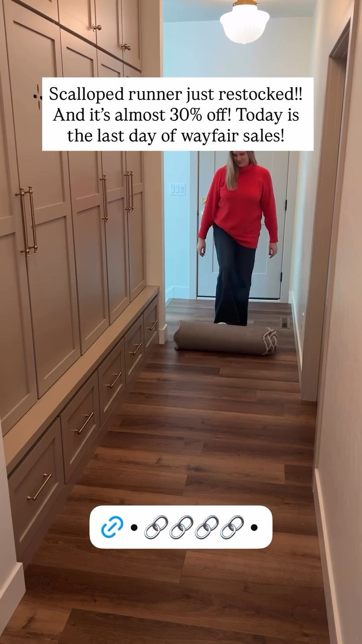 Scalloped runner just restocked!! And it’s almost 30% off! Today is the last day of wayfair sales!

#LTKSeasonal #LTKSaleAlert #LTKHome