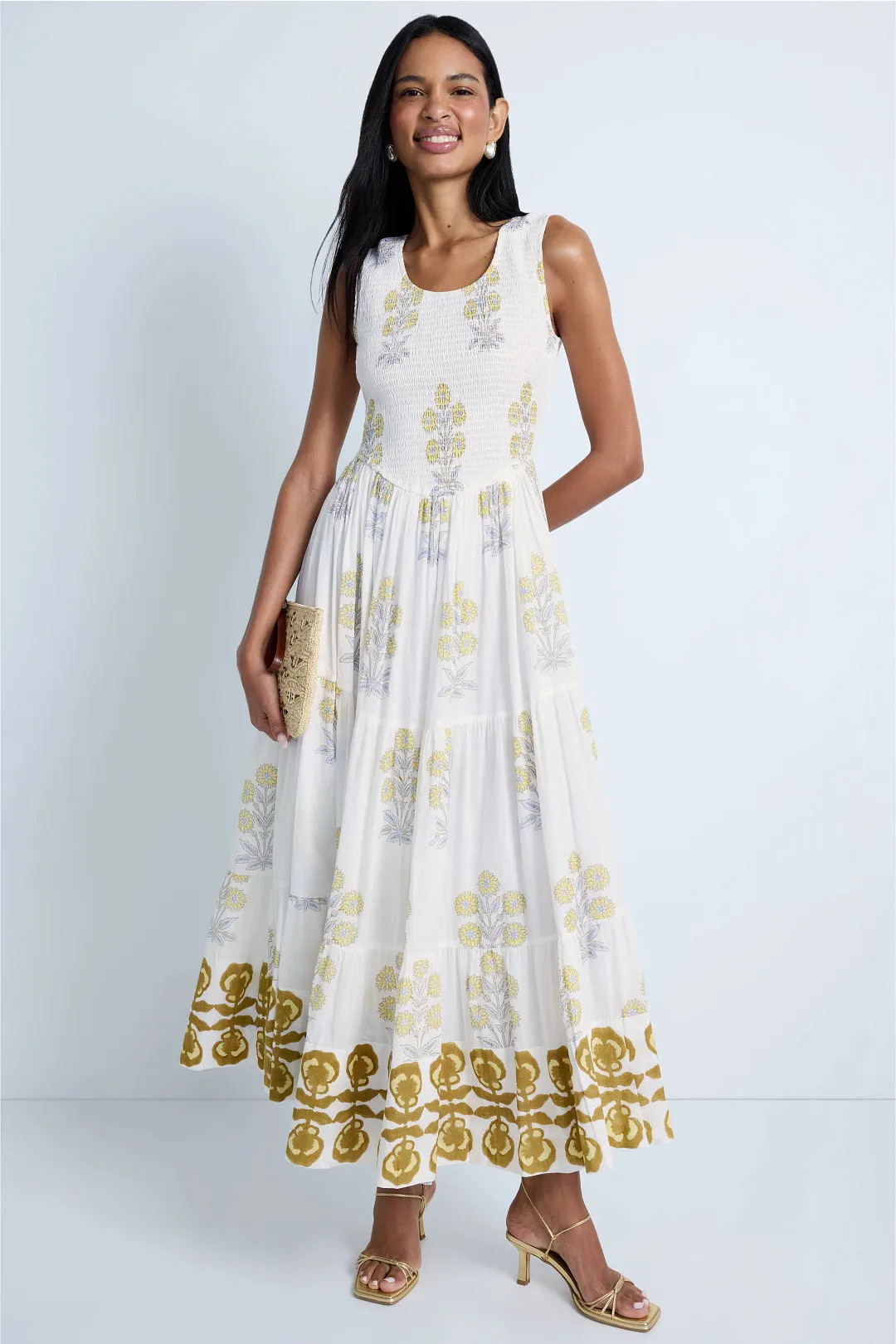 Cecelia Marigold Dress | Rent the Runway
