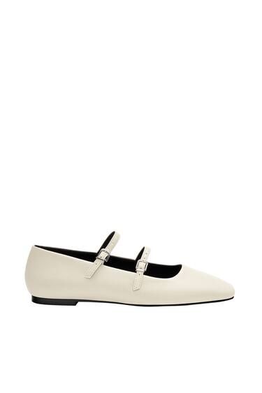 BALLERINAS WITH DOUBLE STRAP | PULL and BEAR UK
