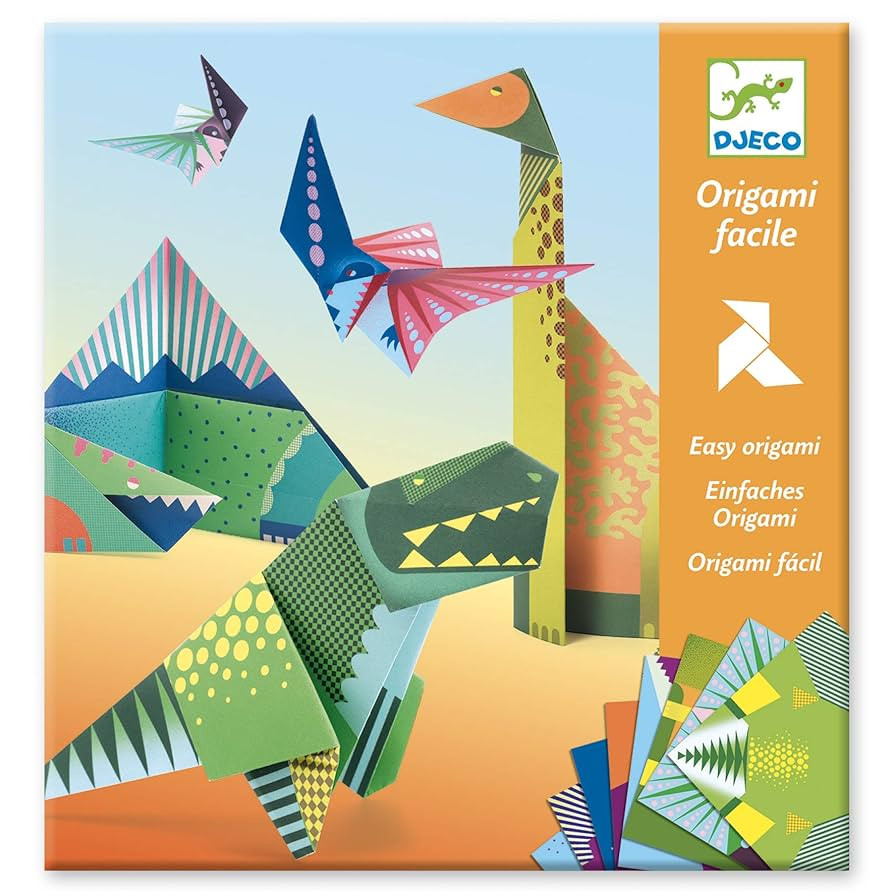 DJECO Dinosaur Origami Paper Craft Kit | Amazon (US)