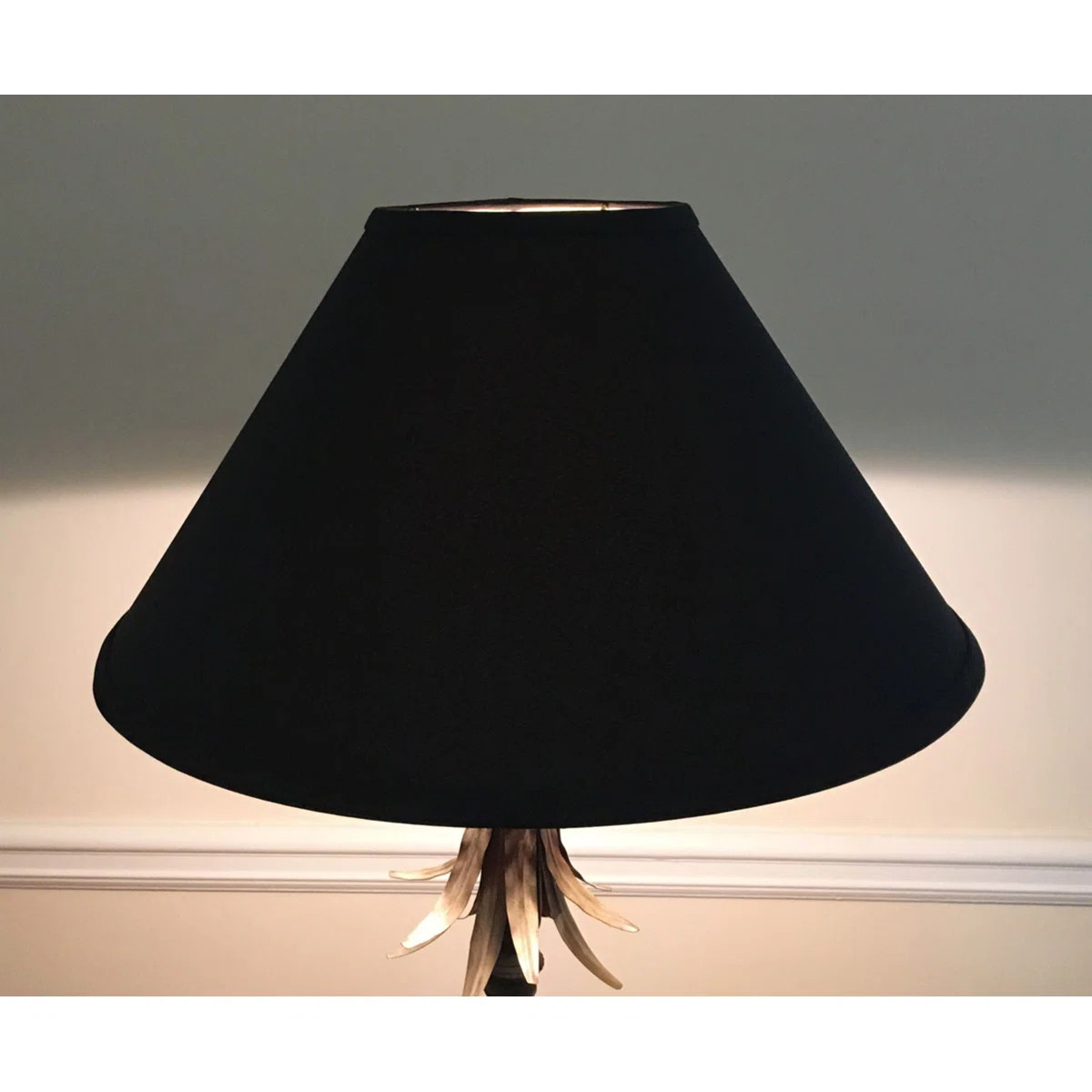 9.5'' H x 14'' W Silk Empire Lamp Shade | Wayfair North America