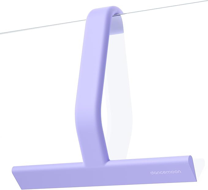 dancemoon JustHang Shower Squeegee for Glass Doors, All-one-Piece Silicone with Built-in Hook Des... | Amazon (US)