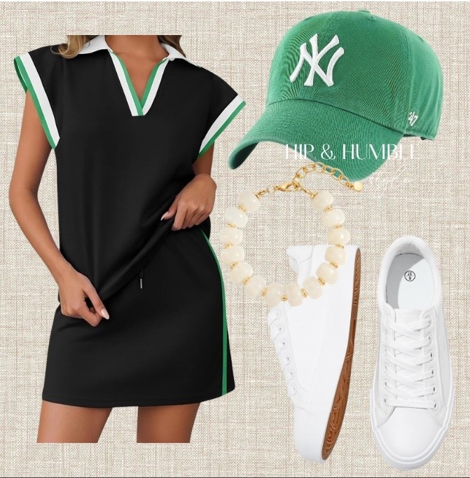 Summer activewear outfit for pickleball, travel or mom errands- workout top and skirt set, ball cap 

#LTKmomlife #LTKActive #LTKTravel