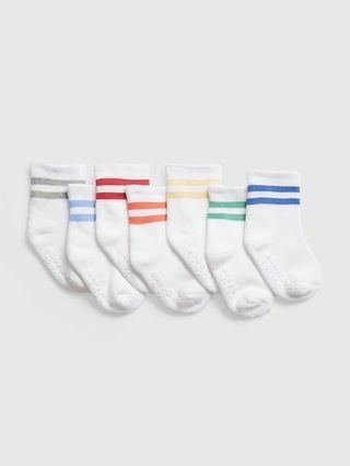 Baby Printed Socks (7-Pack) | Gap (US)