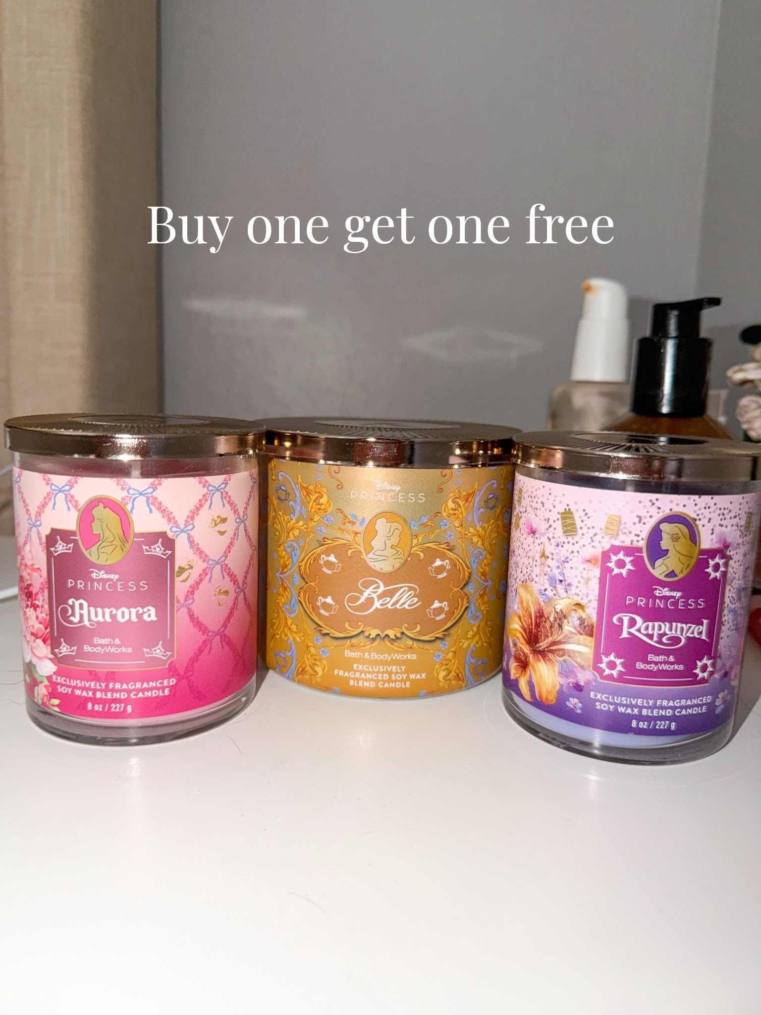 Buy one get one free on candles! #princess #disneyprincess #disney 

#LTKValentine