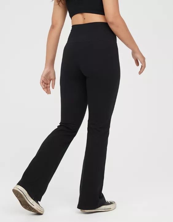 OFFLINE By Aerie OG High Waisted Flare Legging | American Eagle Outfitters (US & CA)