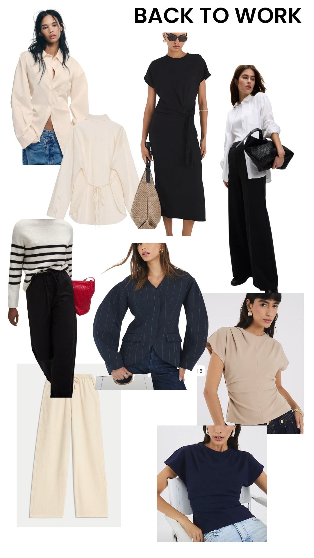 Back to work top picks for this week! #backtowork #workwear 