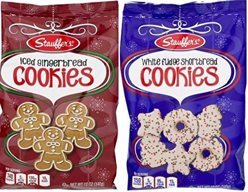 Stauffer’s gingerbread Cookie And Fudge Shortbread Cookie  | Amazon (US)