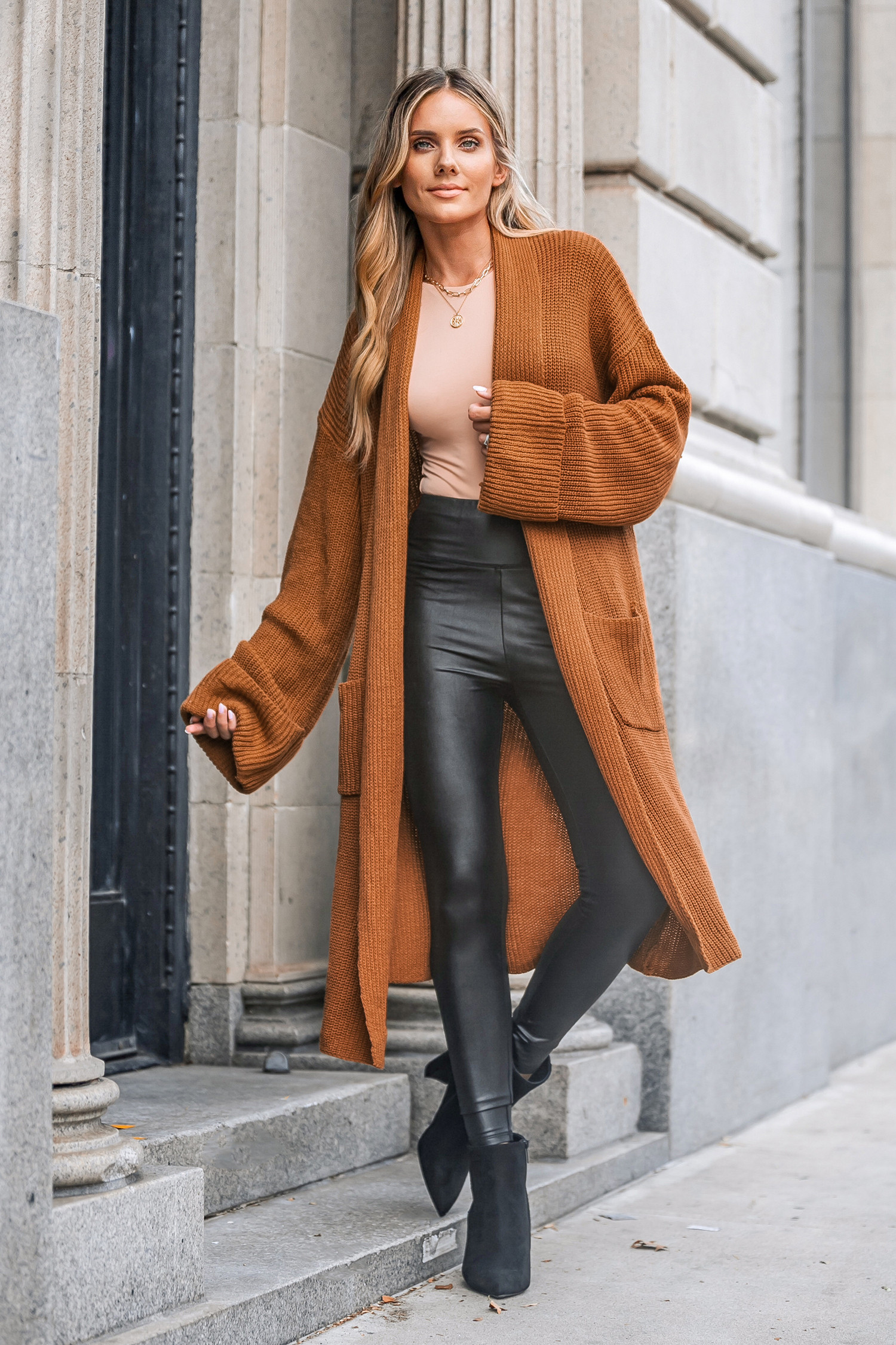 Toasty Open-Front Duster Cardigan | Cupshe US