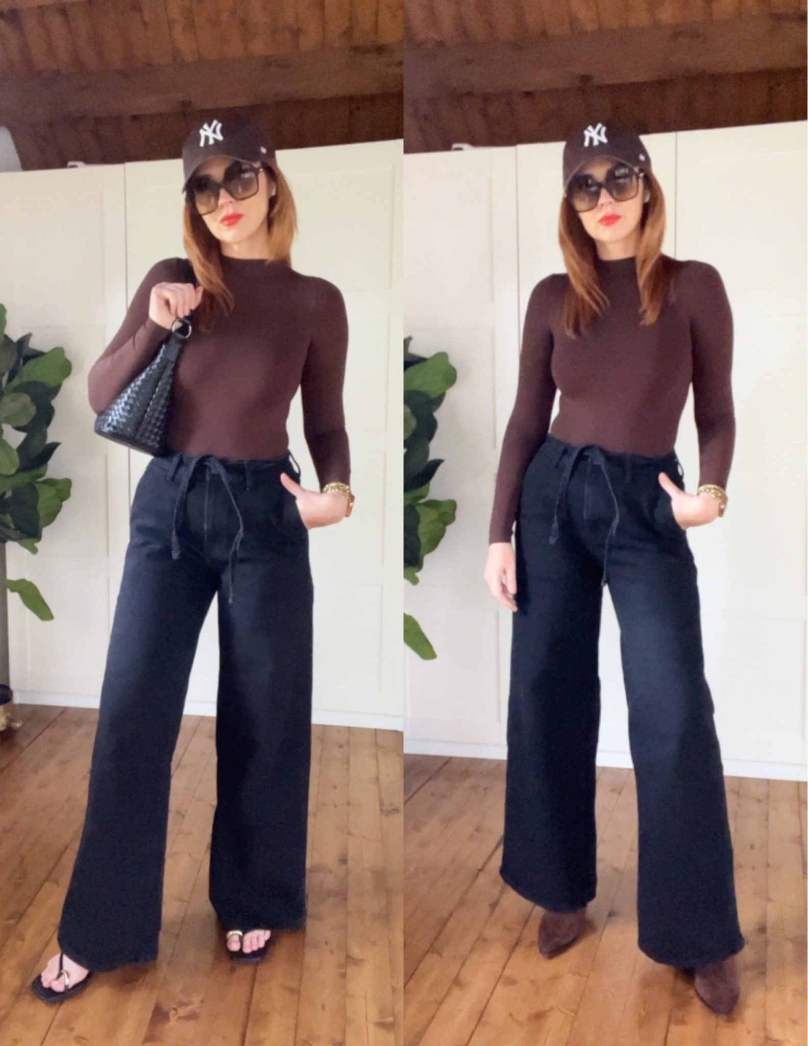 Walmart fall style! The buttery soft bodysuit is great too for layering as the weather cools off! 
Size small in the bodysuit and size 6 in the pants (could have sized down in the pants) 
#walmartfashion #walmart 

#LTKFindsUnder50 #LTKSeasonal #LTKBacktoSchool