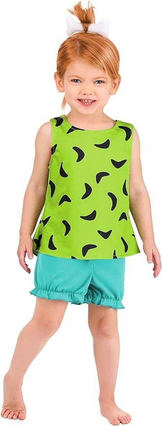 Classic Flintstones Pebbles Costume for Kids | Amazon (US)