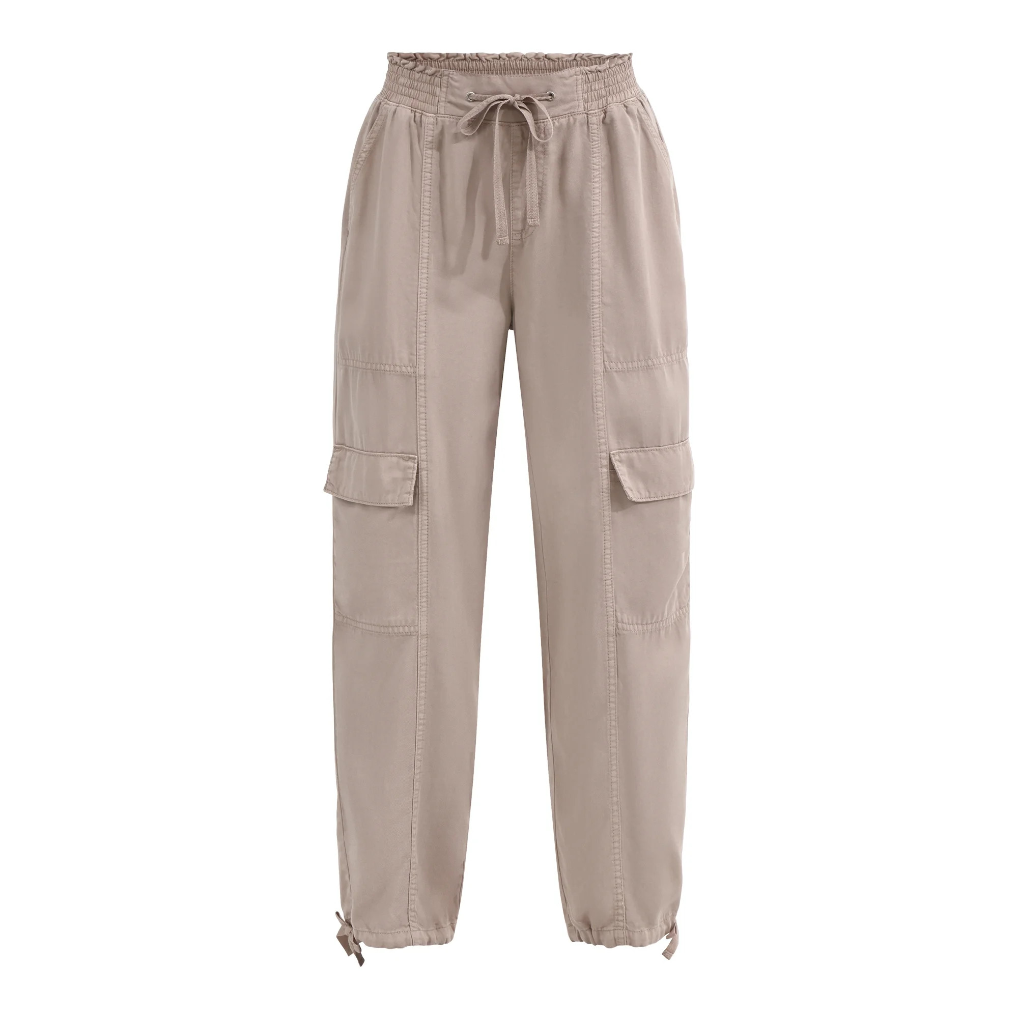 Time and Tru Women's High Rise Jogger Pants, 28" Inseam, Sizes XS-XXXL | Walmart (US)