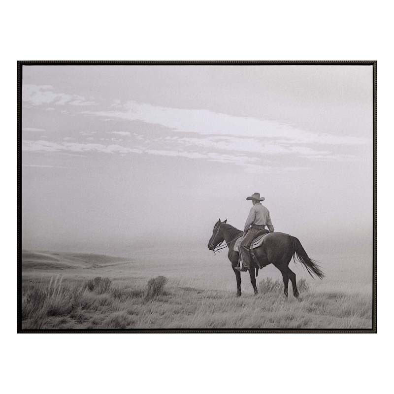 Cowboy Go Adventure Canvas Wall Art, 28x22 | At Home