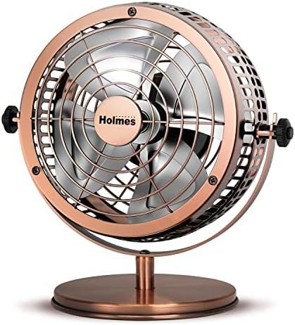 HOLMES Heritage Desk Fan, 6-inch, Brushed Copper | Amazon (US)