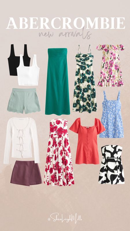 Abercrombie new arrivals 

#abercrombie #dresses #maxidress #tops #summerstyle #shorts #linenshorts #floraldress #tietop #styletip #abercrombiestyle 

#LTKWedding #LTKStyleTip #LTKSeasonal