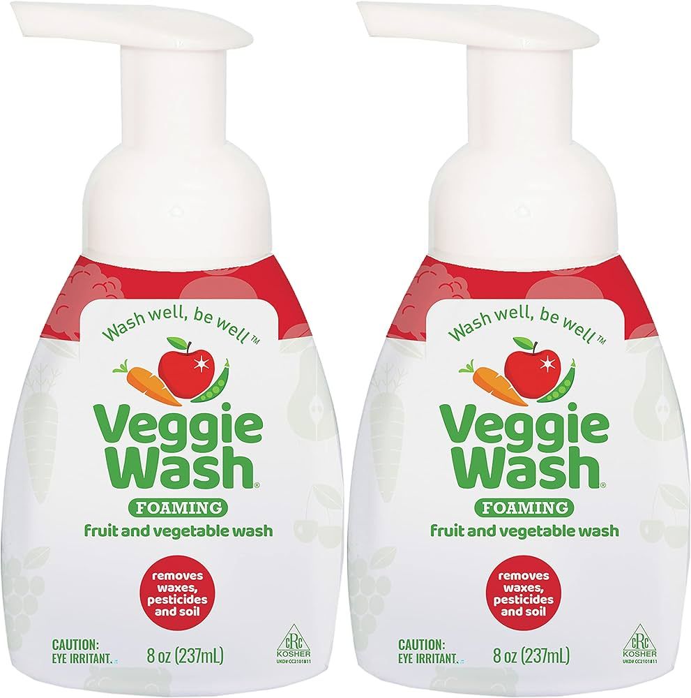 Veggie Wash Foaming Fruit & Vegetable Wash, Produce Wash and Cleaner, Pack of 2 | Amazon (US)