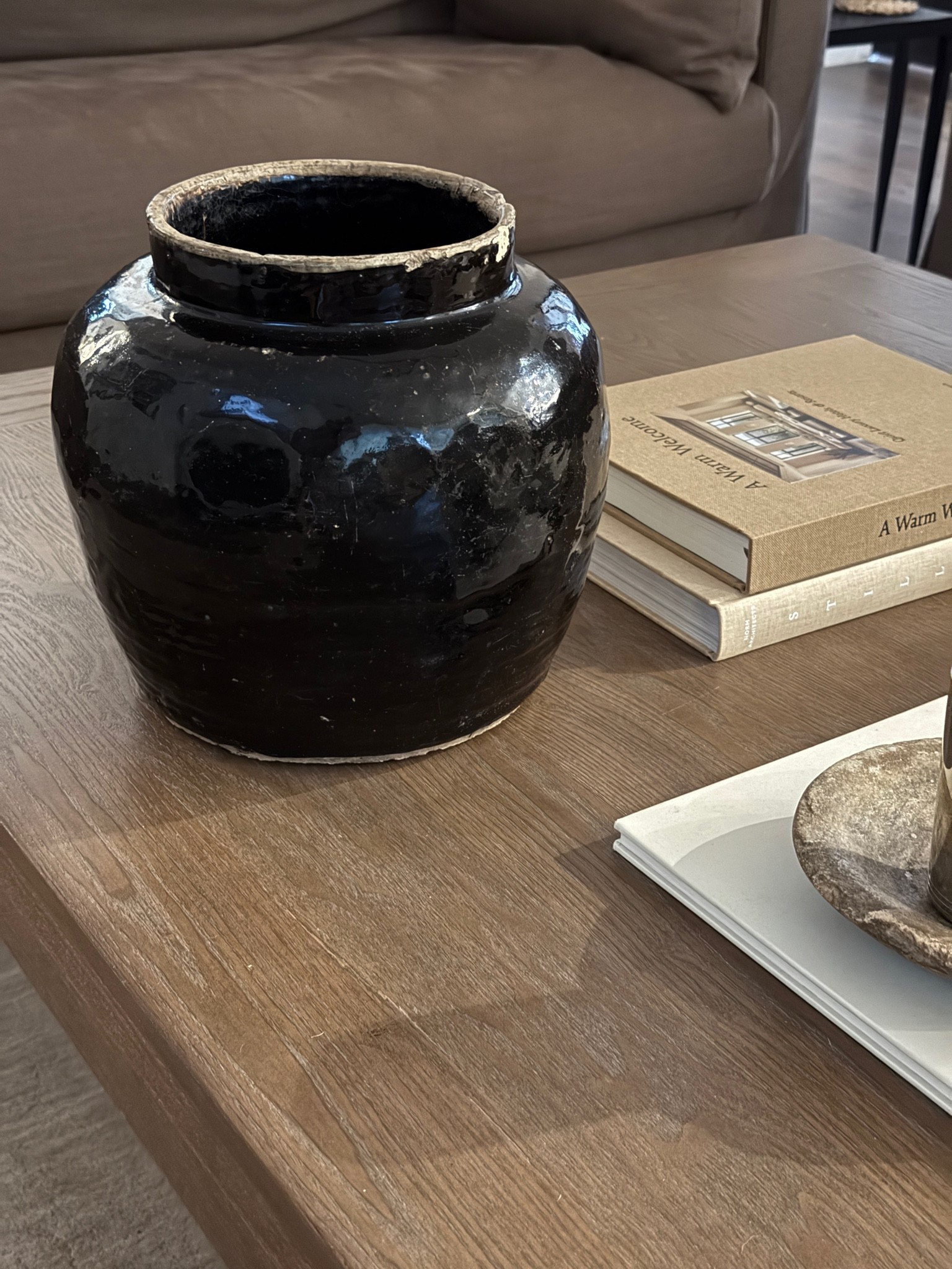 Vintage black glazed oil pot 

#LTKHome #LTKMothersDay #LTKSeasonal