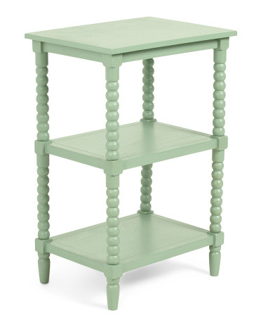 19.5x15x30 3 Tier Knobby Accent Table | TJ Maxx