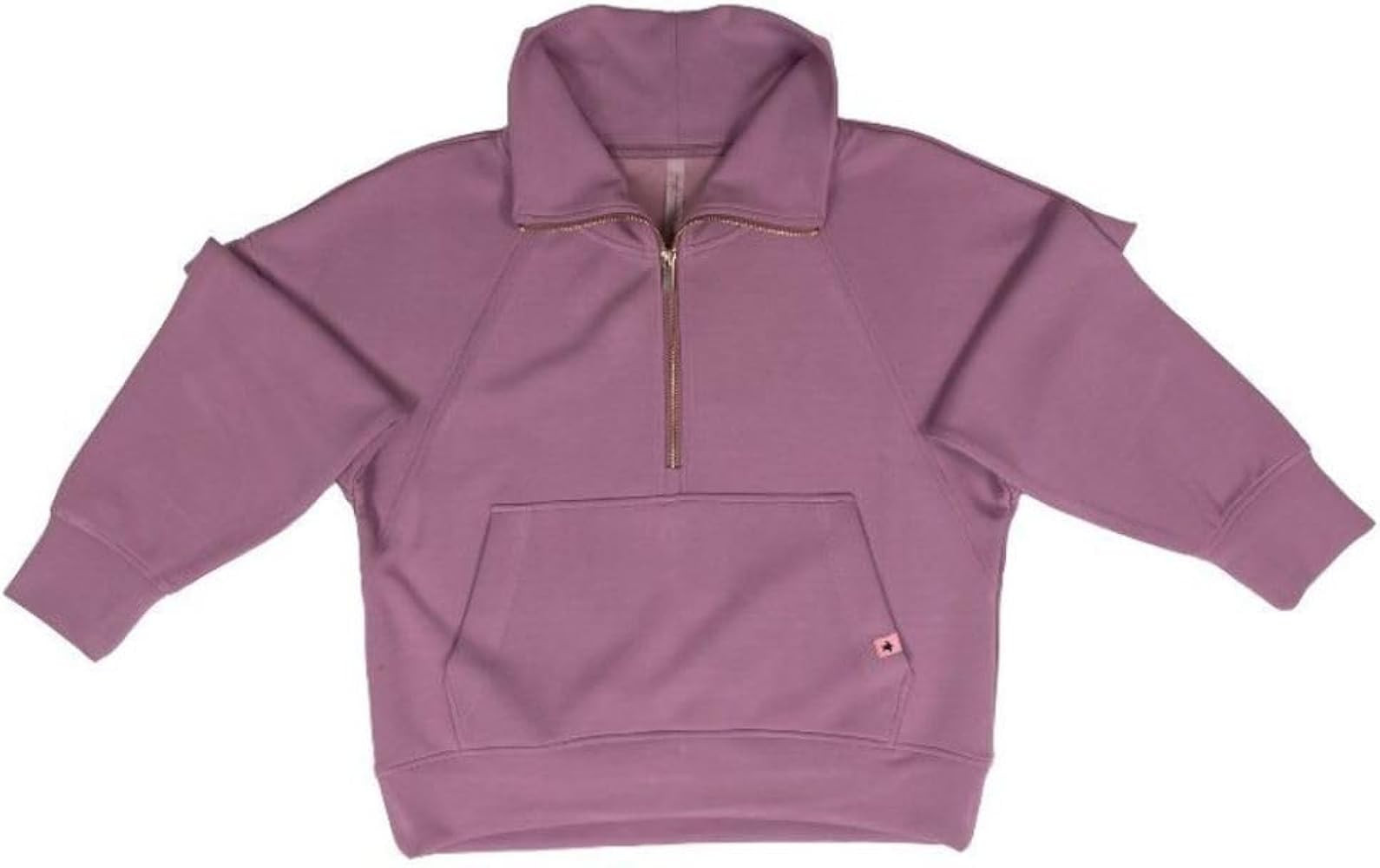 Simply Southern Half Zip Raglan Sweatshirt, Grape, Ladies, Size XL | Amazon (US)