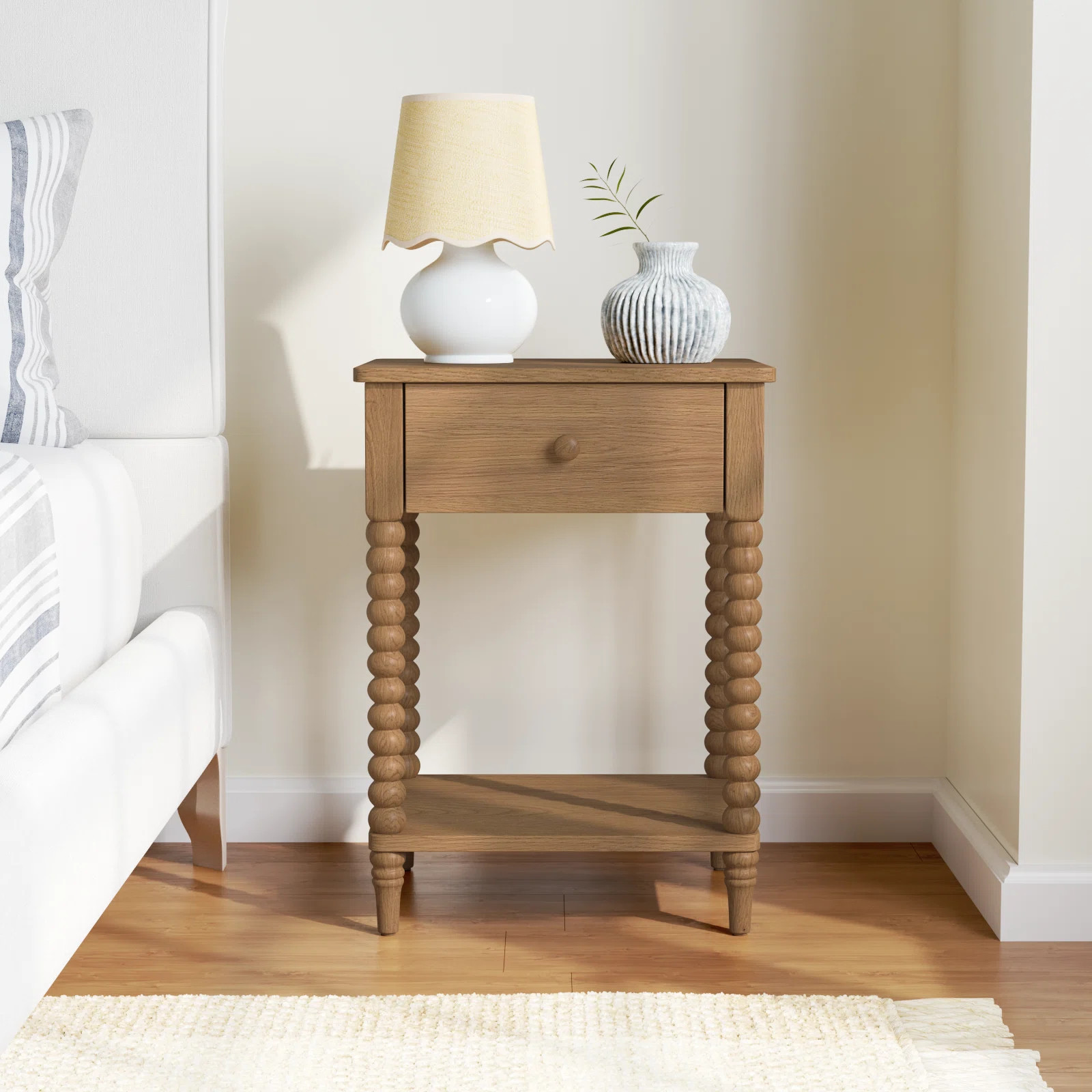 Benbrook 1 - Drawer Spindle Nightstand | Birch Lane