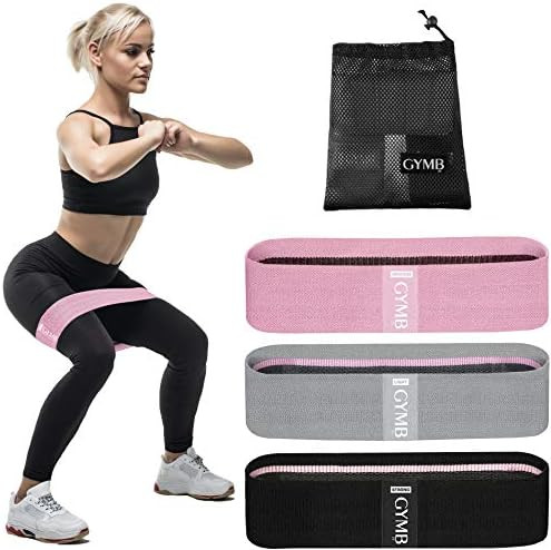 Booty 3 Resistance Bands for Legs and Butt Set, Exercise Bands Fitness Bands - Video Workout, Res... | Amazon (US)