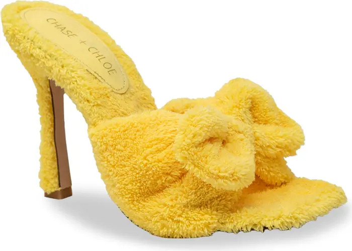 Amelie Fleece Spike Sandal (Women) | Nordstrom Rack