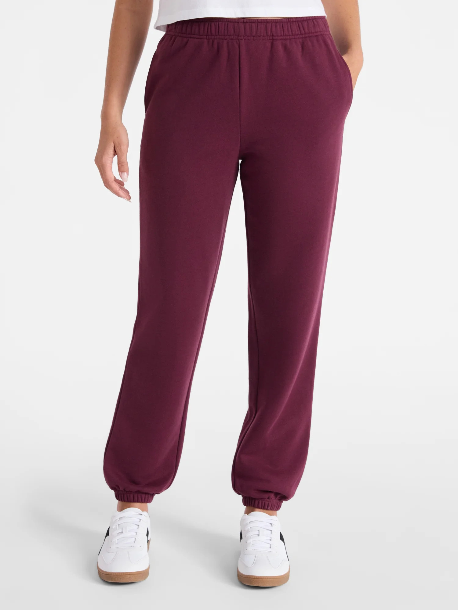No Boundaries Soft Fleece Joggers, 29'' Inseam, Women's XXS-4X | Walmart (US)