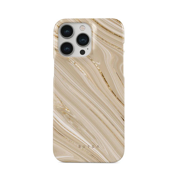 Full Glam - Beige iPhone 14 Pro Case | BURGA