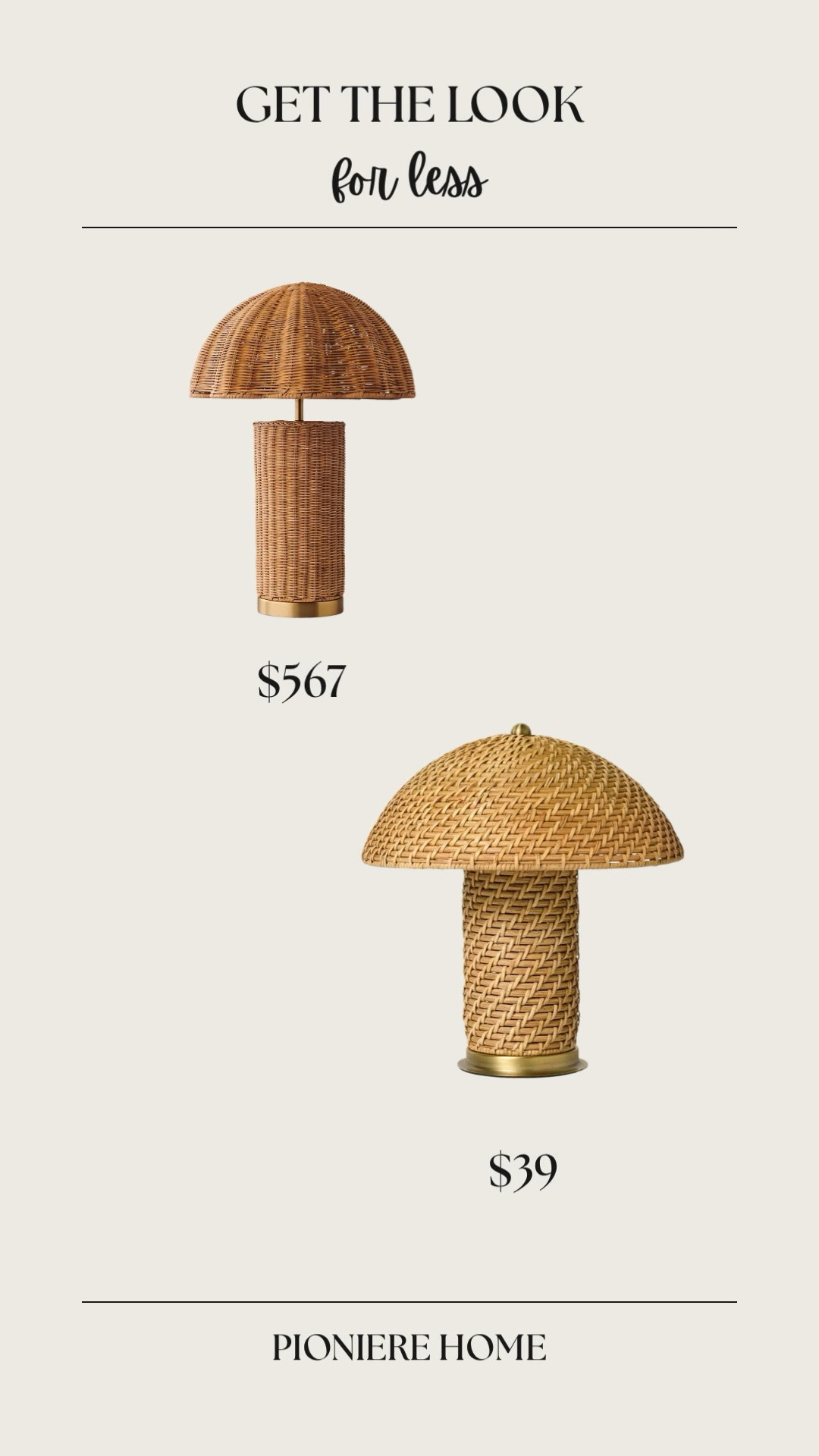 Get the look for less. Rattan table lamp. Designer look for less, hearth & hand #lightingdupe

#LTKHome #LTKSeasonal
