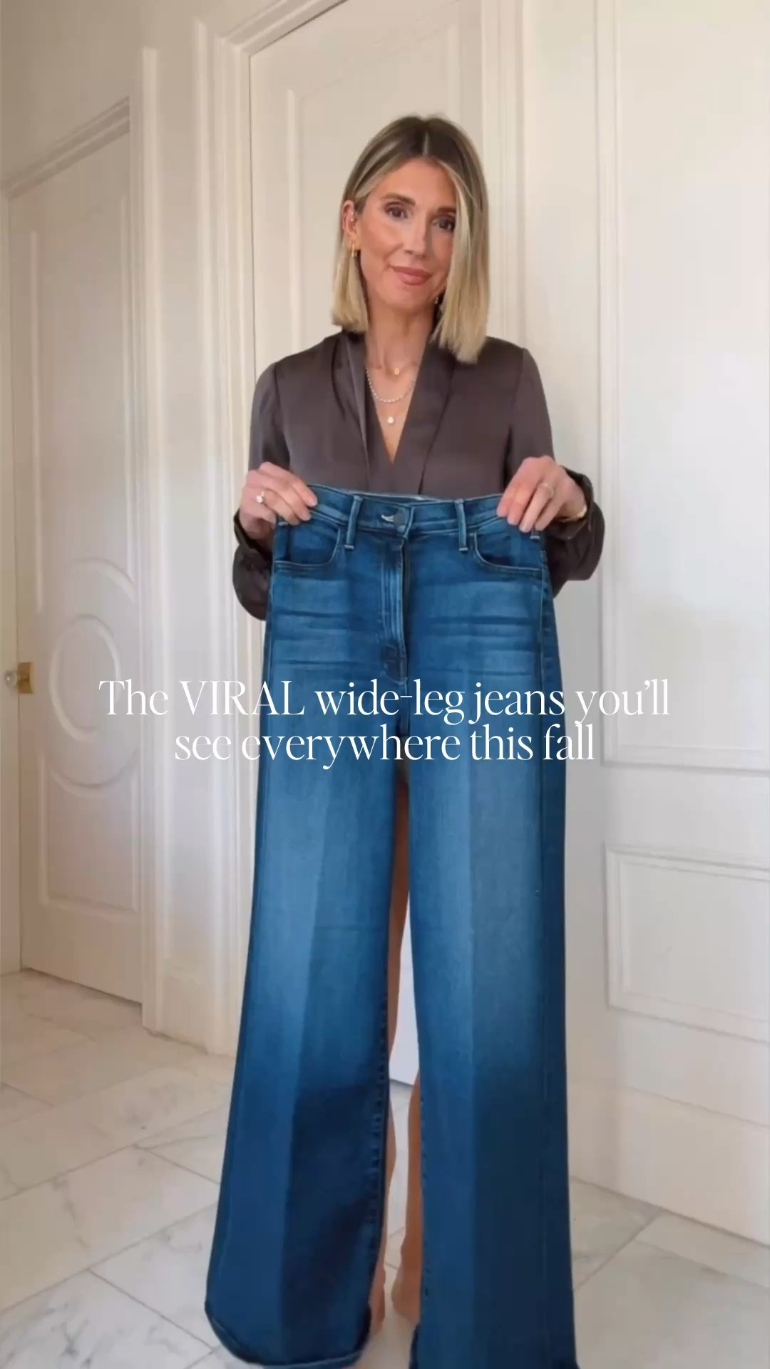 The viral jeans that are so good. Fit tts and have amazing stretch and fit 