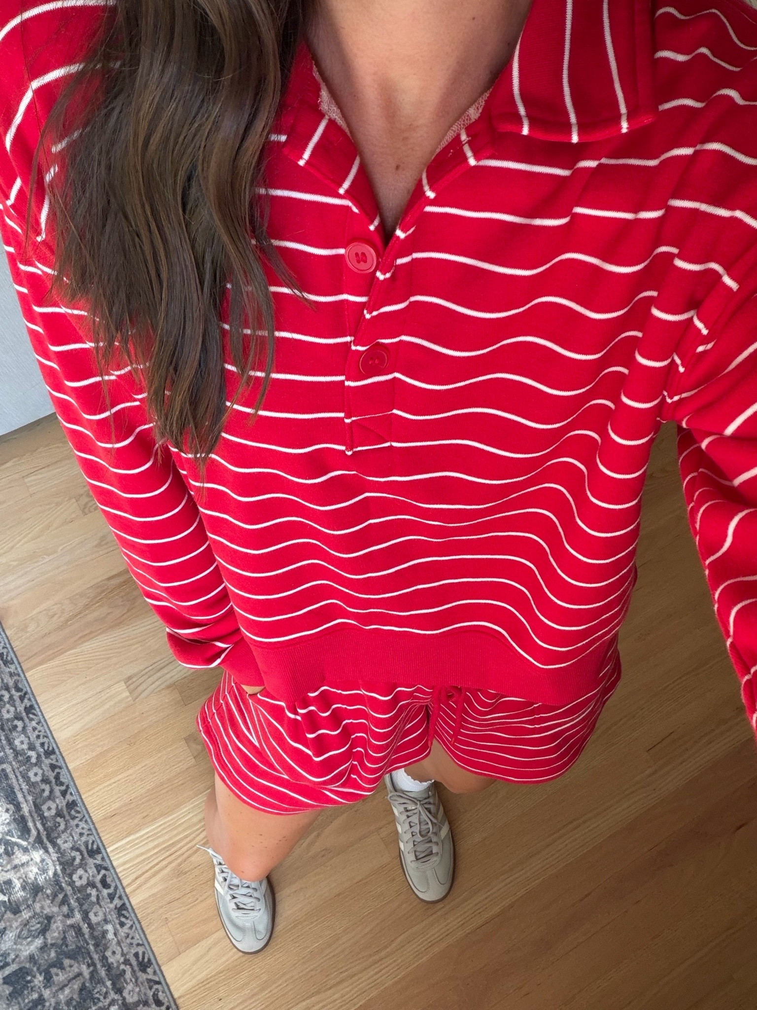 Wearing size medium