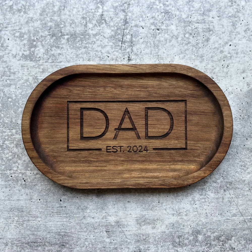 Oval Shaped Wooden Tray | Wood Eye Designs