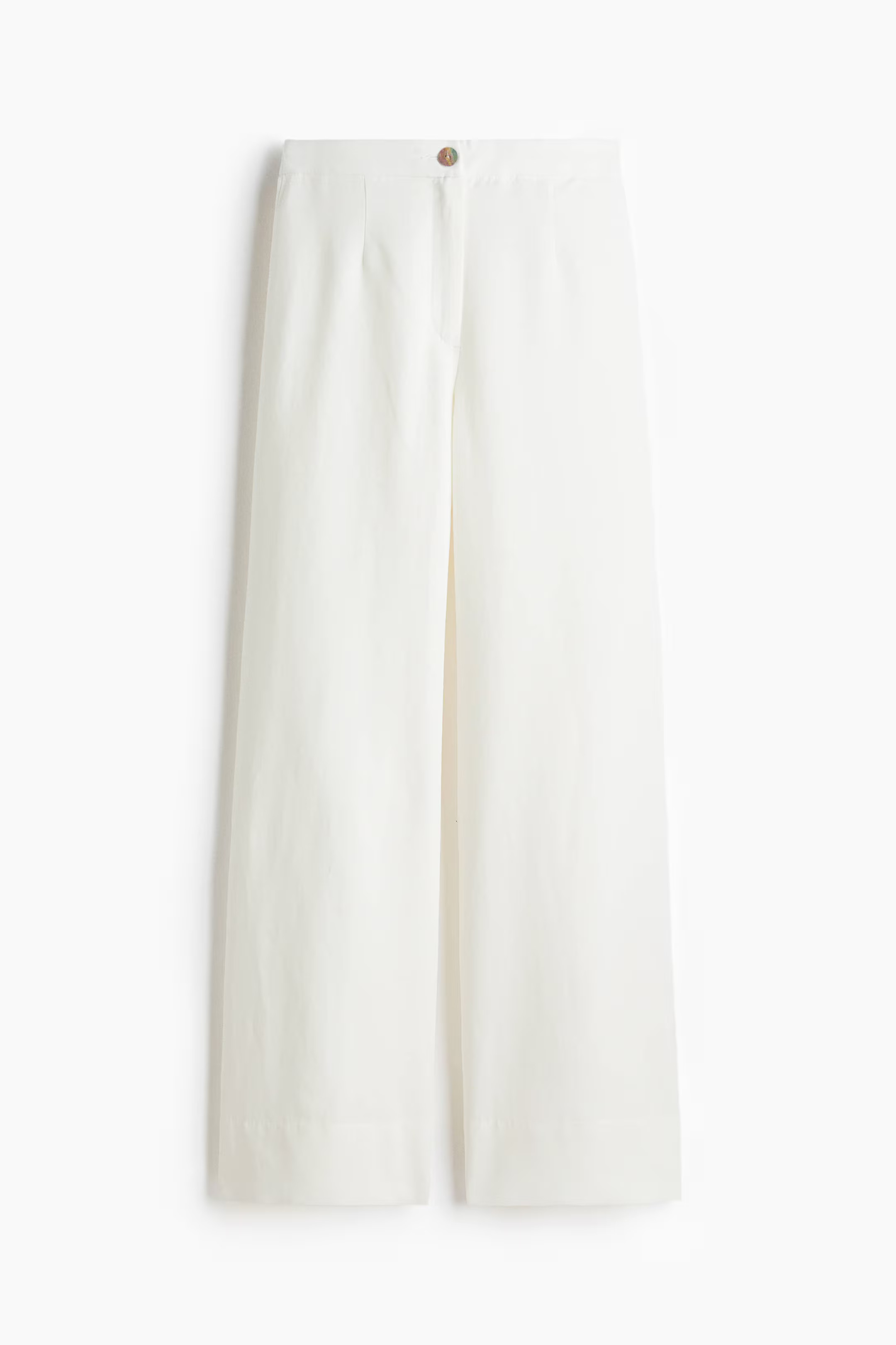 Pantalón en mezcla de lino | H&M (FR, IT, ES, PT, BE)