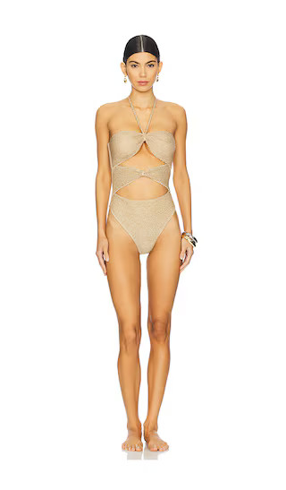 Ulla One Piece in Marigold | Revolve Clothing (Global)