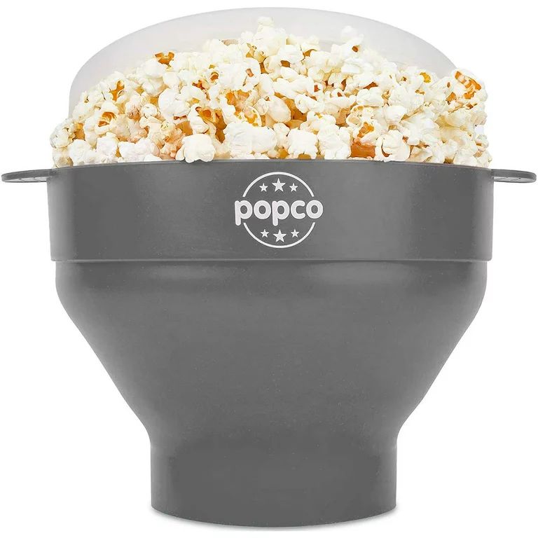 Popco Silicone Microwave Popcorn Popper with Handles, Silicone Popcorn Maker, Collapsible Bowl Bp... | Walmart (US)