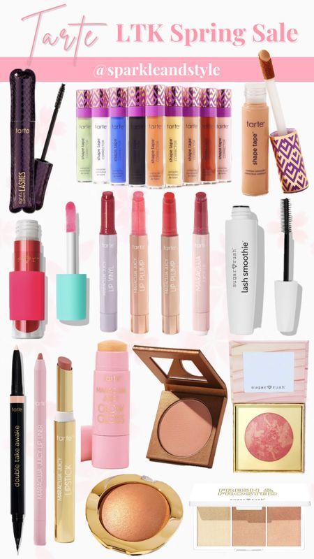 LTK Spring Sale: Tarte - 30% off 

#LTKSpringSale #LTKsalealert #LTKbeauty