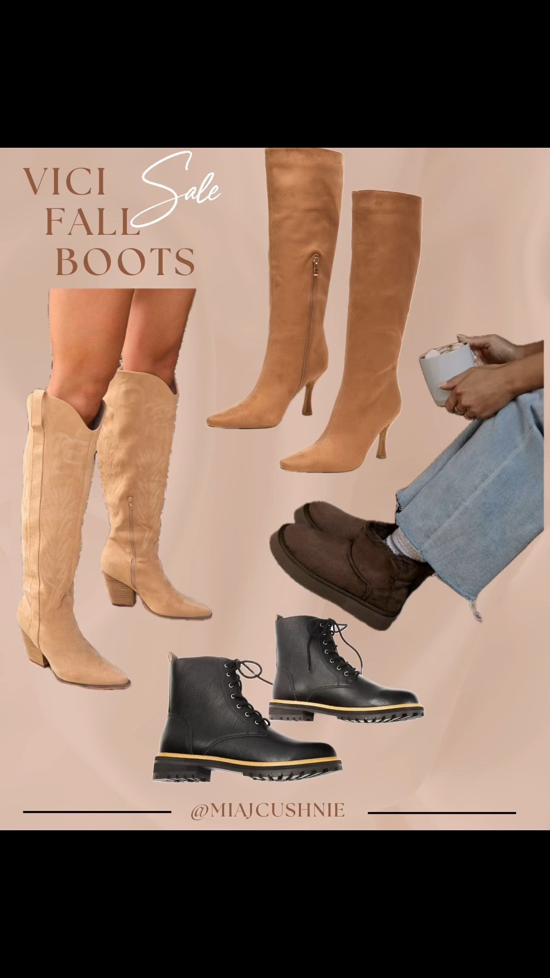 VICI Collection, Fall Boots! Exciting deals coming soon x #LTKxVICI

VICI 
VICI collection 
Boots 
Fall boots 
Sale
Sale alert

#LTKxVICI #LTKSaleAlert #LTKShoeCrush