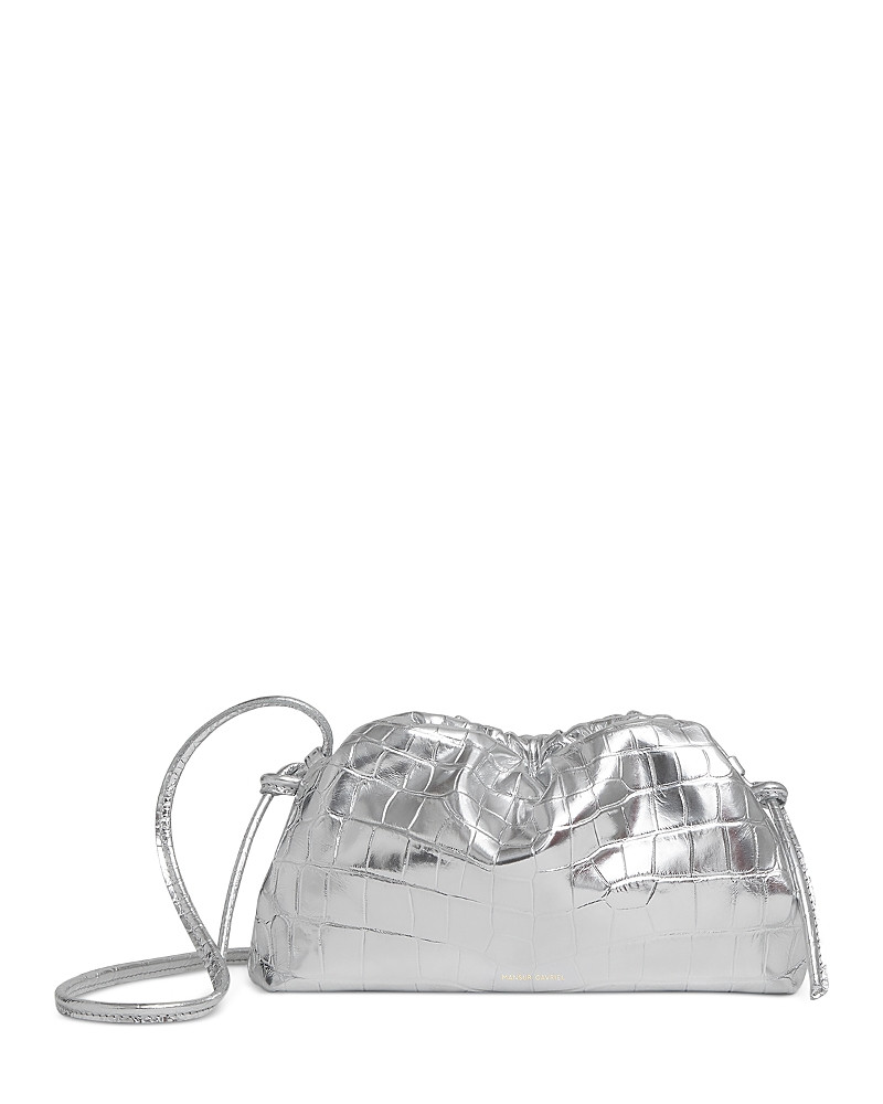 Mansur Gavriel Mini Cloud Metallic Leather Clutch | Bloomingdale's (US)