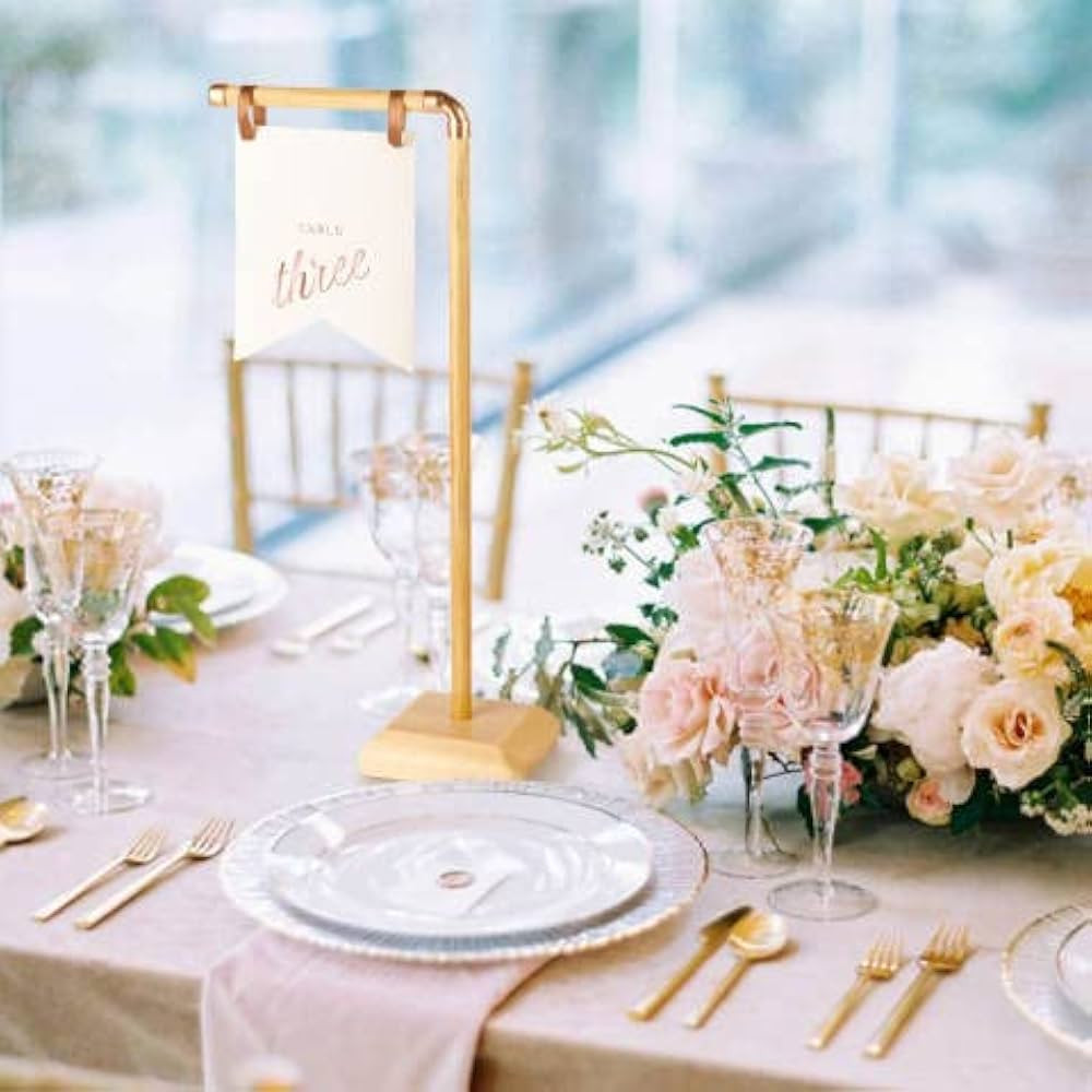 Hannella Table Number Holders , Wedding Table Numbers , Table Numbers for Wedding Reception , Res... | Amazon (US)