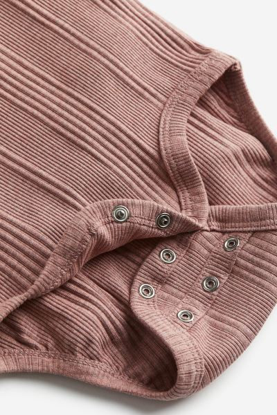 2-pack Adjustable-fit Long-sleeved Bodysuits | H&M (US + CA)