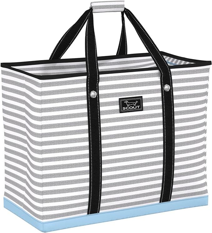 4 Boys Extra Large Beach Bag for Women - Waterproof Beach Tote with Zipper Closure and Handles - Uti | Amazon (US)