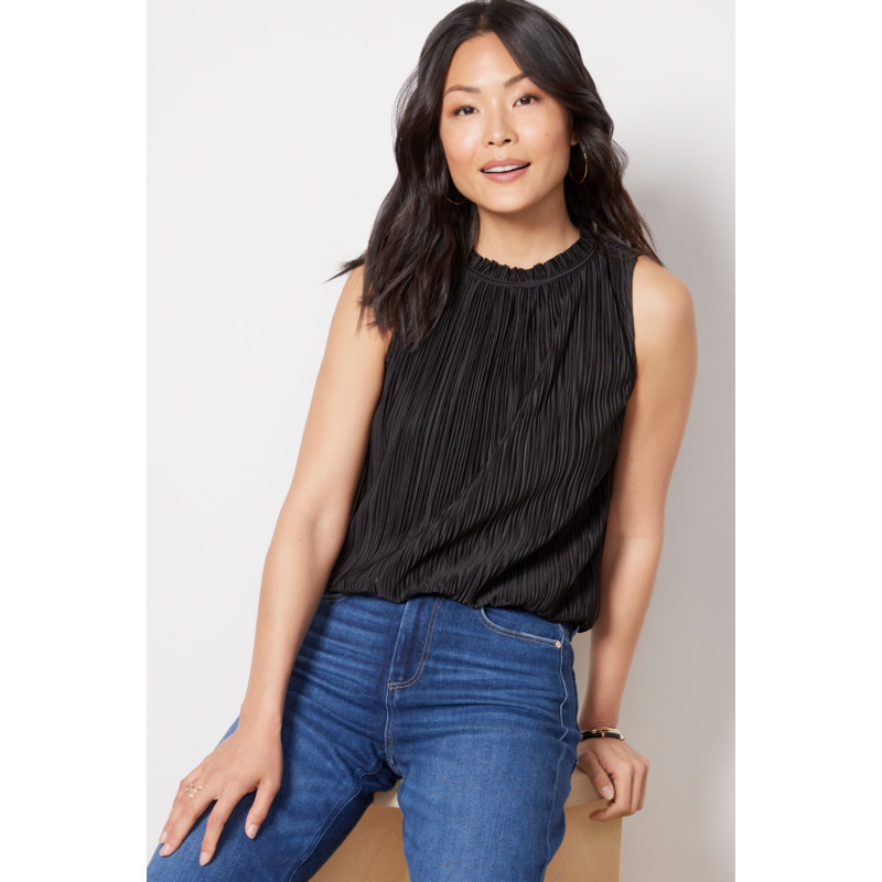 Mallory Plisse Top | Evereve