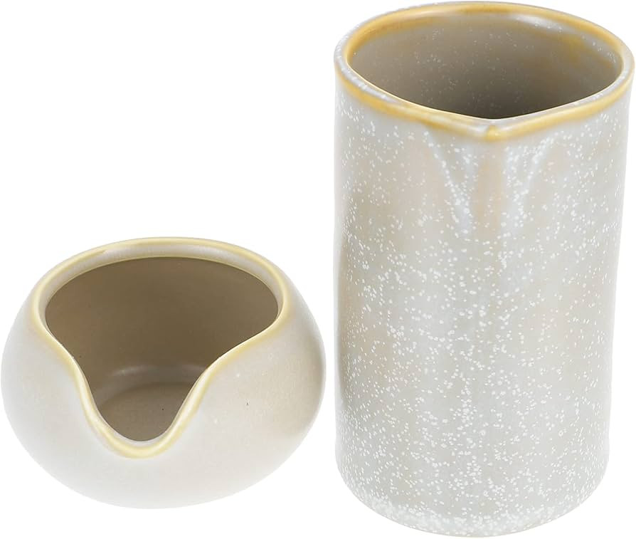 Cabilock Mini Ceramic Creamer Pitcher Porcelain Milk Jug Milk Pourer Pitcher Jug Pottery Sauce Pi... | Amazon (US)