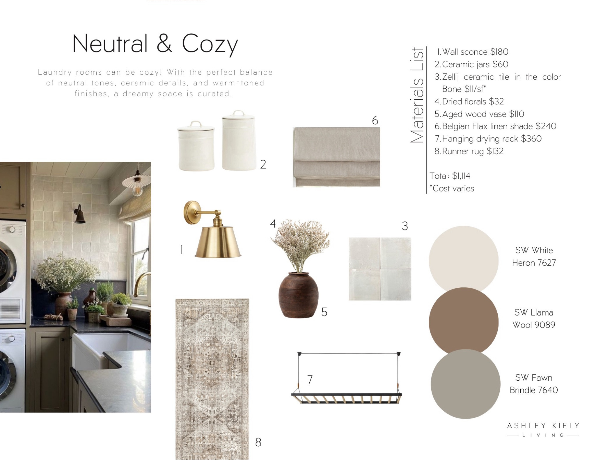 DIY Neutral & Cozy Laundry Room Design! 

#LTKHome #LTKFamily