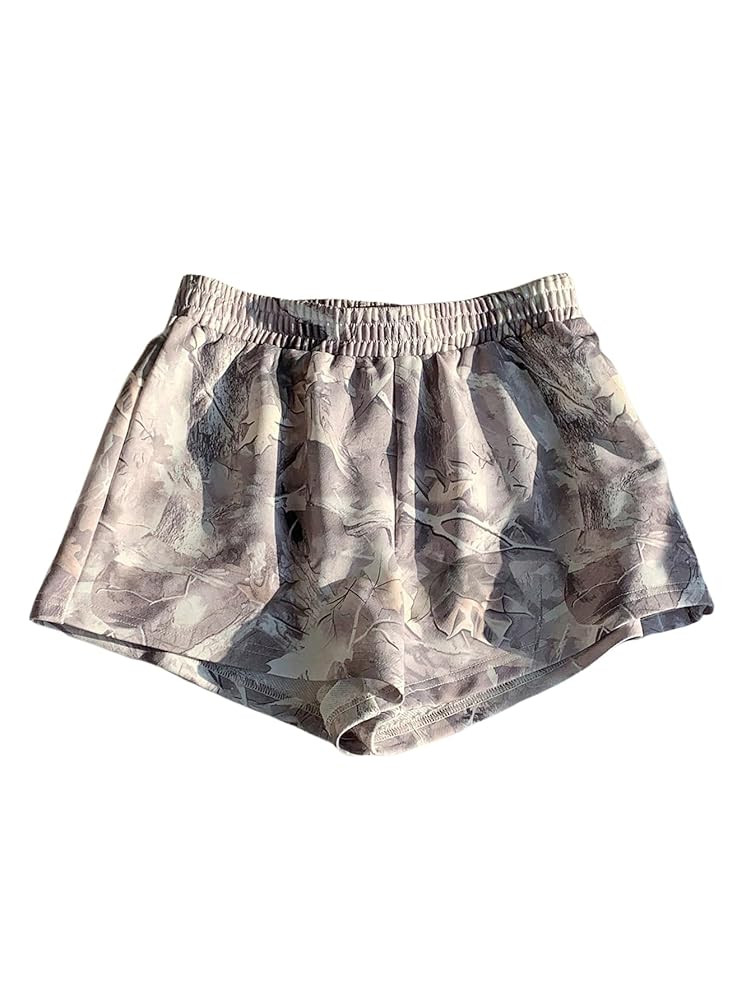 MakeMeChic Women's Sweat Shorts Summer Casual Camo Boxer Workout Shorts | Amazon (US)