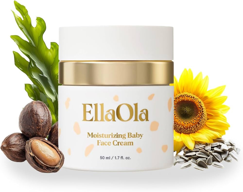 96 Hour Deep Moisturizing Baby Face Cream for Dry, Eczema Prone & Sensitive Skin - Daily Organic ... | Amazon (US)