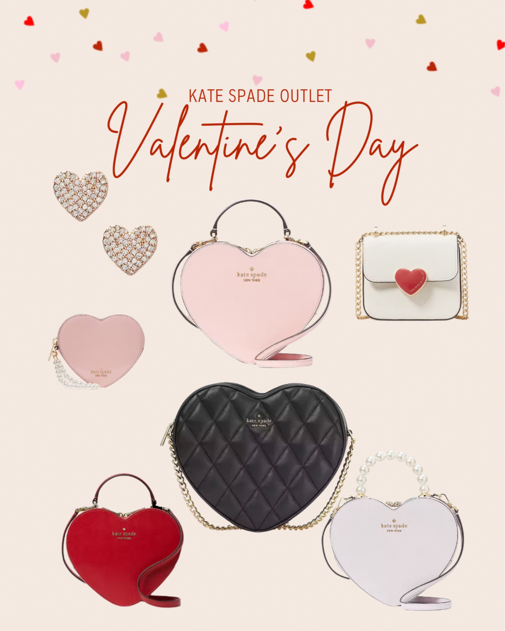 The cutest Valentine’s Day finds from Kate Spade Outlet. Perfect for your outfit or as a gift 💕 

#LTKSeasonal #LTKGiftGuide #LTKitbag