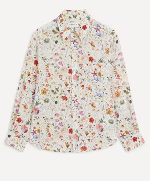 Floral Eve Relaxed Silk Shirt | Liberty London (UK)